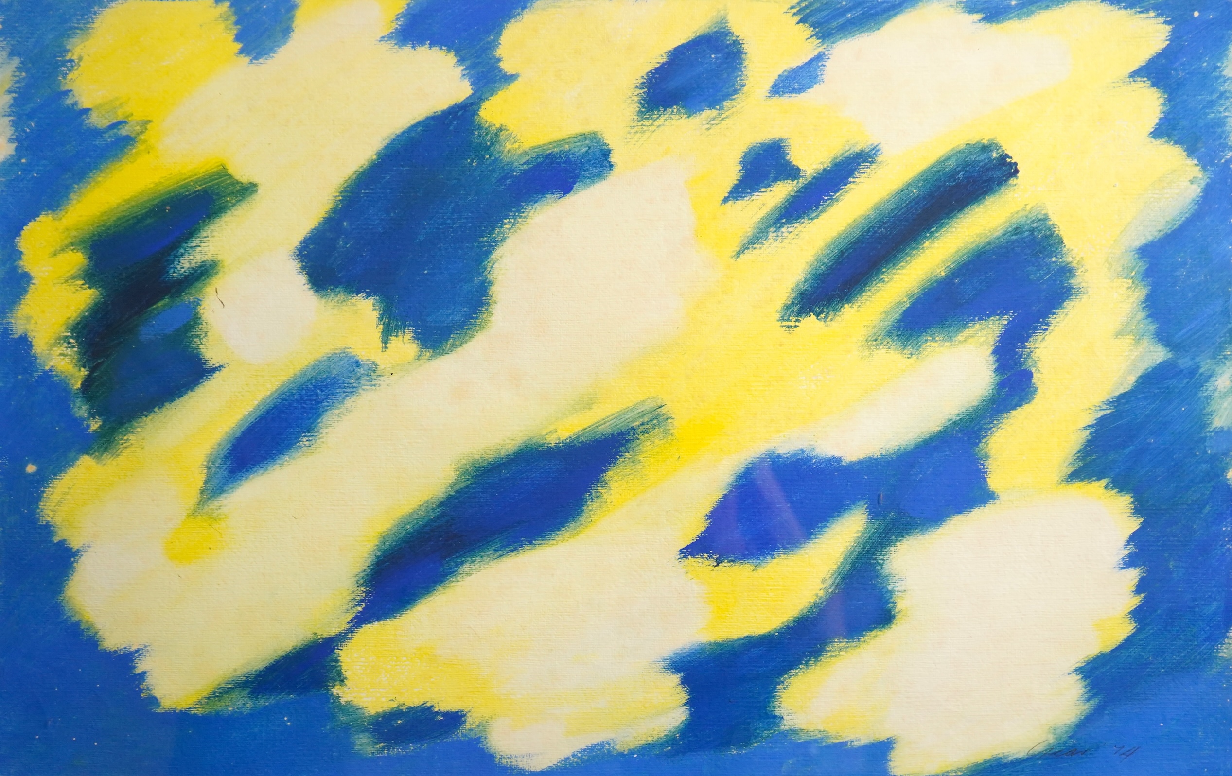 William Gear RA RBSA, (1915-1997), 'Untitled, October 1974'